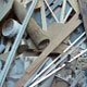 A pile of home construction debris ready for disposal